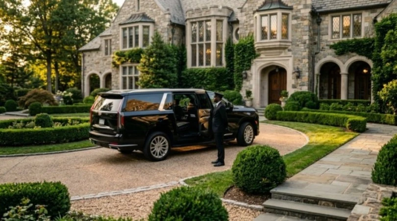 Black car limo service McLean Virginia executive chauffeur