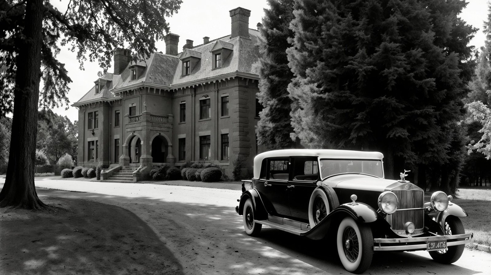 Vintage 1920s limousine Washington DC history of luxury chauffeur transportation